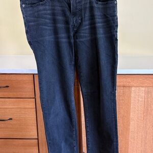 Abercrombie & Fitch Men's Black Skinny Straight Jeans